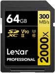 Lexar Professional 2000x SD SDXC 64 GB