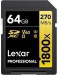 Lexar Professional 1800x SDXC 64GB