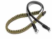 Leica Paracord Strap created by COOPH, schwarz/olive, 126 cm