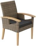 TecTake GmbH Rattan Stuhl Rosarno - natur 404807