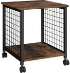 TecTake GmbH Beistelltisch Gary 40x40x48cm - Industrial Holz dunkel, rustikal 404453