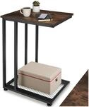 TecTake GmbH Beistelltisch Eton 48x35x66cm - Industrial Holz dunkel, rustikal...