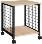 TecTake GmbH Beistelltisch Gary 40x40x48cm - Industrial Holz hell, Eiche Sonoma