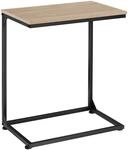 TecTake GmbH Beistelltisch Cardiff 55,5x35x67cm - Industrial Holz hell, Eiche...