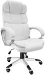 TecTake GmbH Chefsessel Jonas - wei&szlig; 404781