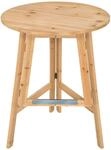 TecTake GmbH Party Stehtisch aus Massivholz klappbar 79x110cm - braun 403249