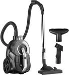 TecTake GmbH Staubsauger VC900, 900 W, beutellos, Hartboden und Teppich -