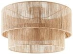 TecTake GmbH Jutelampe Lignea Lux aus Jute im Boho-Stil, 40W - braun 405209