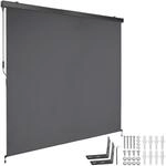 TecTake GmbH Senkrechtmarkise Eloise mit 2 Wandhaltern - 200 x 250 cm,...