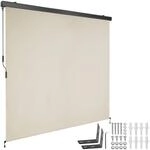 TecTake GmbH Senkrechtmarkise Eloise mit 2 Wandhaltern - 200 x 250 cm, beige 406146