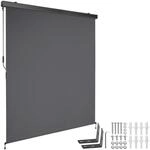 TecTake GmbH Senkrechtmarkise Eloise mit 2 Wandhaltern - 160 x 250 cm,...