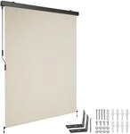 TecTake GmbH Senkrechtmarkise Eloise mit 2 Wandhaltern - 140 x 250 cm, beige...