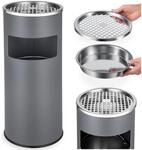 TecTake GmbH Standaschenbecher - anthrazit 402283