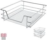 TecTake GmbH Teleskopschublade f&uuml;r K&uuml;chen- und Schlafzimmerschr&auml;nke - 50 cm,...