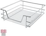 TecTake GmbH Teleskopschublade f&uuml;r K&uuml;chen- und Schlafzimmerschr&auml;nke - 50 cm,...