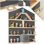 TecTake GmbH Wandregal MyLittleStory House f&uuml;r bis zu 50 Tonies - anthrazit...
