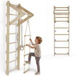 TecTake GmbH 4in1 Sprossenwand Matterhorn f&uuml;r Kinder ab 3 Jahren, indoor -...