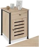 TecTake GmbH Nachttisch Waterford 40x42x60,5cm - Industrial Holz hell, Eiche...