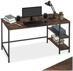 TecTake GmbH Computer-Schreibtisch Canton 120x60x75,5cm - Industrial Holz...