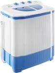 TecTake GmbH Mini-Waschmaschine 4,5 kg mit W&auml;scheschleuder 3,5 kg - wei&szlig;...