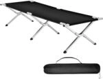TecTake GmbH Feldbett aus Aluminium - schwarz 401212