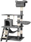 TecTake GmbH Kratzbaum Stokeley 141cm - grau 402275