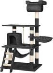 TecTake GmbH Kratzbaum Stokeley 141cm - schwarz 402277