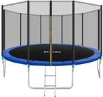 TecTake GmbH Trampolin Garfunky mit Sicherheitsnetz - 457 cm 403522