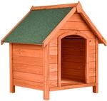 TecTake GmbH Hundeh&uuml;tte Bailey 72x65x83cm - braun 403229