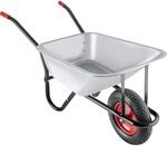 TecTake GmbH Schubkarre Oskar - silber 403408