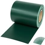 TecTake GmbH PVC Sichtschutzfolie mit Befestigungsclips - 70 m, gr&uuml;n 401875