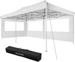 TecTake GmbH Faltbarer Garten Pavillon 3x6m mit 2 Seitenteilen - wei&szlig; 403158