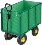 TecTake GmbH Bollerwagen gro&szlig; max. 544kg - gr&uuml;n 400705