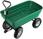TecTake GmbH Handwagen Tummi mit luftgef&uuml;llten Reifen Belastbarkeit 300kg -...