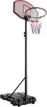 TecTake GmbH Basketballkorb - 178-213 cm 403506