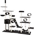 TecTake GmbH Kratzbaum Snooky 261cm - schwarz 403918