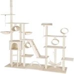 TecTake GmbH Kratzbaum Snooky 261cm - beige 403916