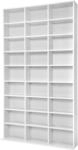 TecTake GmbH Regal Christel 180x102x23,5cm - wei&szlig; 401703