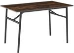 TecTake GmbH Esstisch Swansea 120x75x76cm - Industrial Holz dunkel, rustikal...