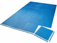 Bodenschutzmatte 24-tlg. - blau
