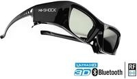 Hi-SHOCK Black Diamond - RF 3D Brille mit Akku