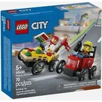 City Pizzalieferwagen vs. L&ouml;schauto - mehrfarbig