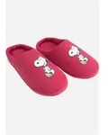 Peanuts Snoopy Pantoffeln in rot f&uuml;r Damen | lapreza.