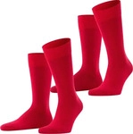 Falke 14610, Falke Socken im 2er-Pack Rot men