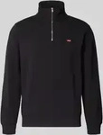 Levi's A86060000, Levi's Sweatshirt mit Label-Detail Black men