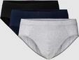 Slip mit elastischem Bund Modell 'Supermini' im 3er-Pack Slip mit elastischem Bund Modell 'Supermini' im 3er-Pack
