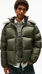 Tommy Jeans DM0DM22036, Tommy Jeans Regular Fit Daunenjacke Modell 'ALASKA' Oliv men