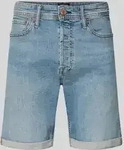 jack & jones 12269612, jack & jones Regular Fit Jeansshorts mit Umschlag Modell