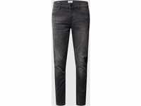 Stone Washed Slim Fit Jeans