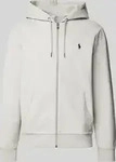 Polo Ralph Lauren 710888282, Polo Ralph Lauren Sweatjacke mit Logo-Stitching Hellgrau